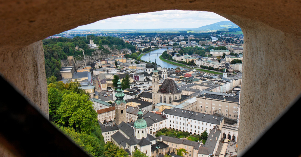 Die österreichische Weltkulturerbe-Stadt Salzburg