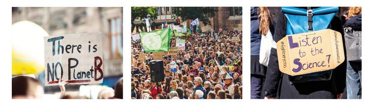 Bilder von Klimaprotesten