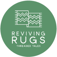 Logo Reviving Rugs mit Teppich - Threaded Tales
