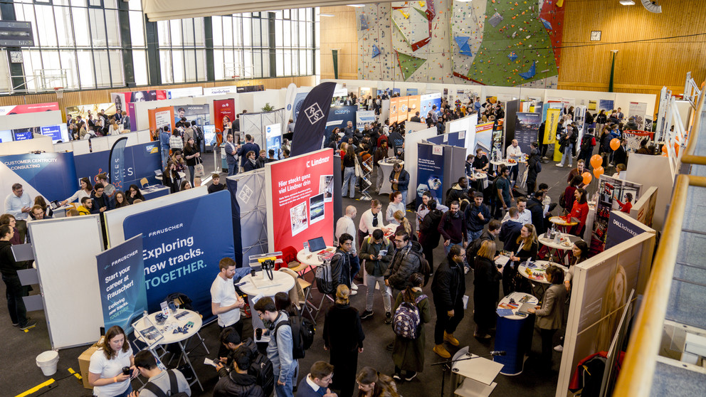 Messebetrieb auf der Campus meets Company