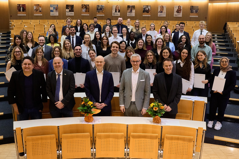 Graduation Ceremony of the Faculty of Social and Educational Sciences at the University of Passau; Photo: Helena Röser