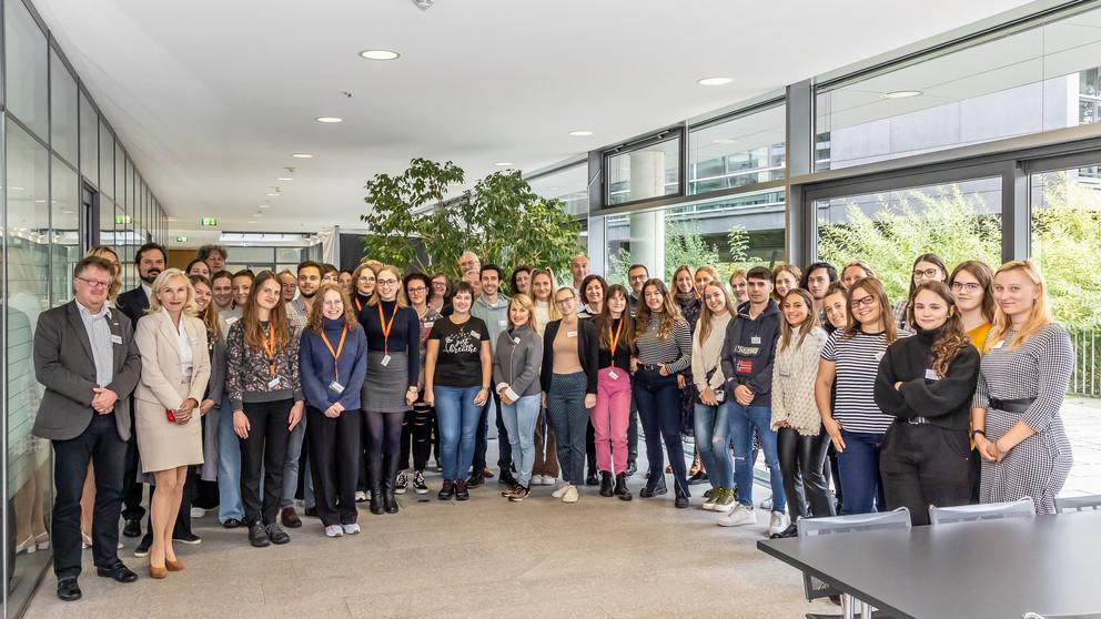 Teilnehmende der internationalen TEFE-Woche an der Universität Passau. Foto: Florian Stelzer