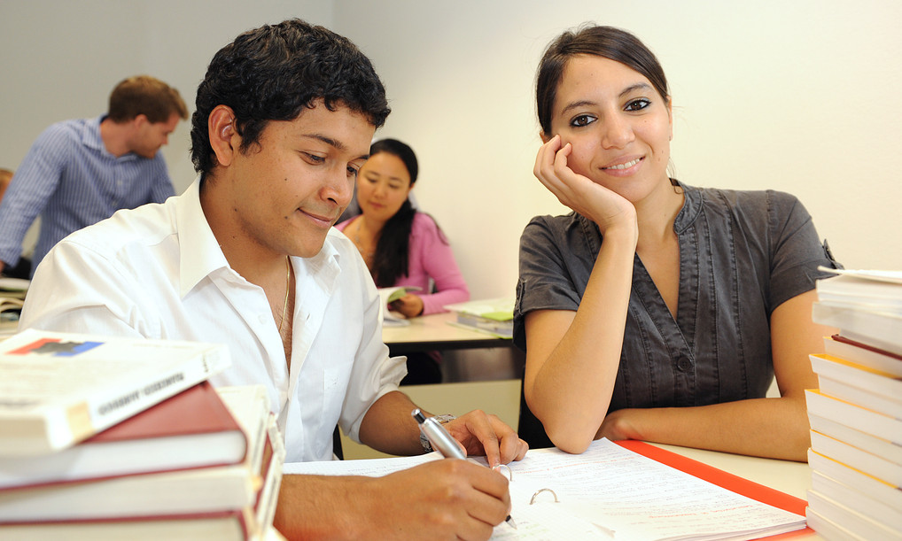 International students at the University of Passau