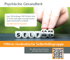 Poster offenen studentische Selbsthilfegruppe