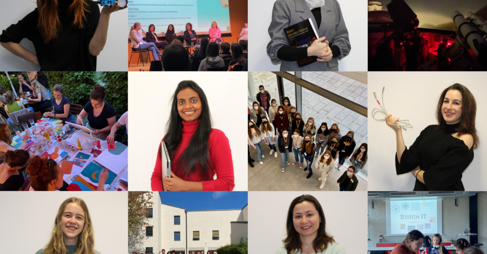 MINT-Women's-Network Different people and their project particpating in the MINT-Women's-Network