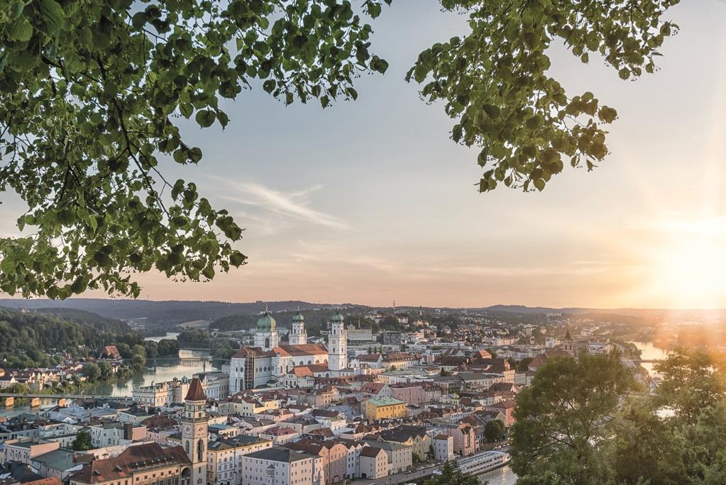 Passau ist Bayerns Venedig mit seinen drei Flüssen