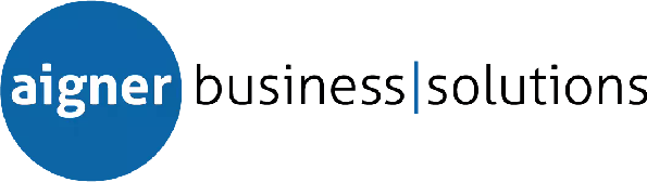 Logo der aigner business solutions GmbH