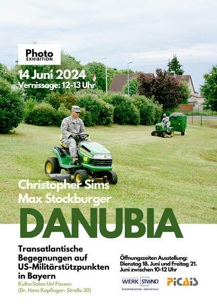 Plakat zur Ausstellung Danubia