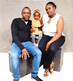 Joan Nganga und Familie