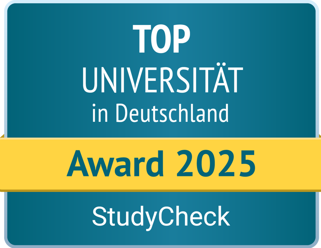 TOP Universität in Deutschland Award 2025 - Studycheck