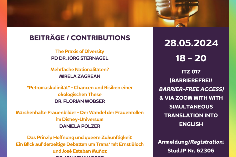 Science Slam Diversity on May 28 Science Slam Diversity on May 28