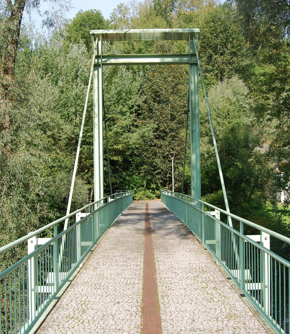 Fußgängerbrücke über die Innstraße