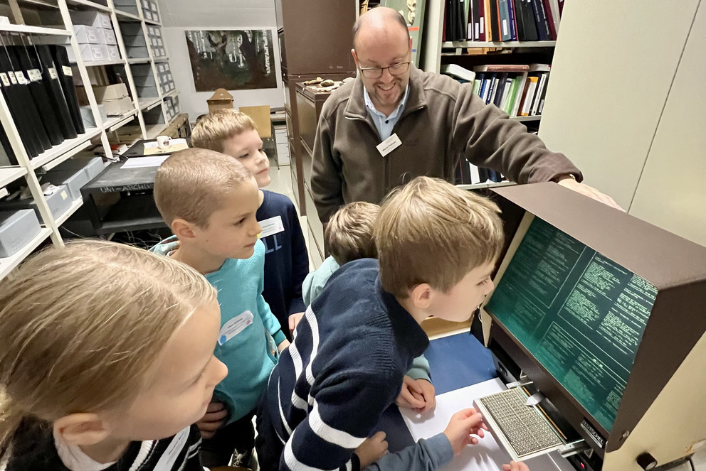 Spurensuche im Uniarchiv