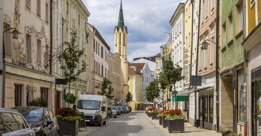 Altstadtgasse in Passau